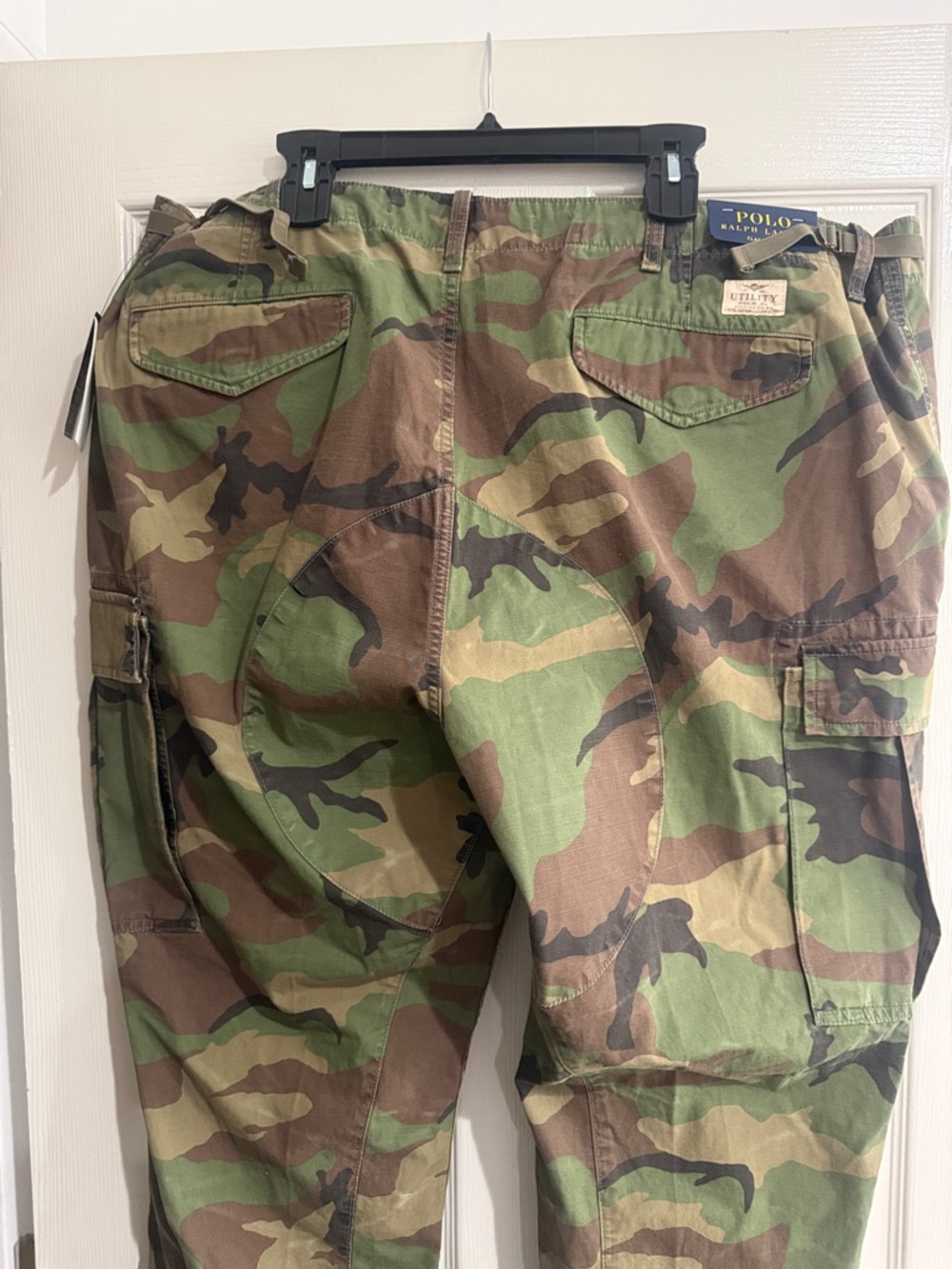 Polo by Ralph Lauren Men's Camouflage Cargo Pants - Green/Brown